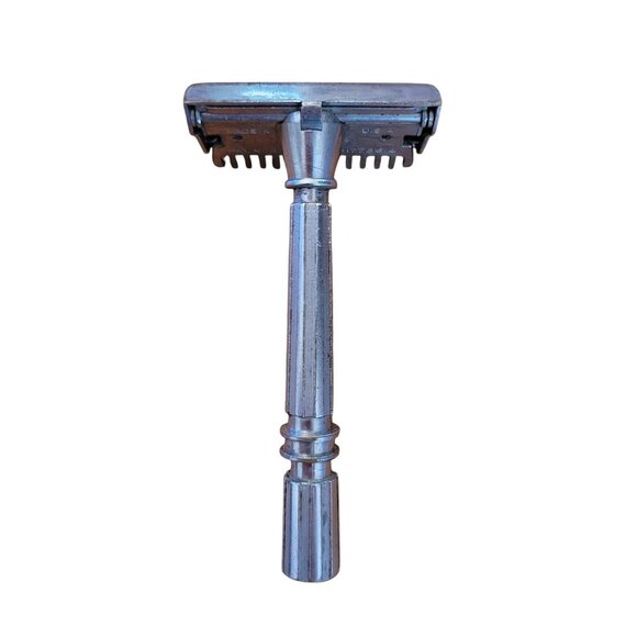 Vintage Gem Micromatic Open Comb Safety Razor Chrome Plated Collectible Shaving - Picture 1 of 3